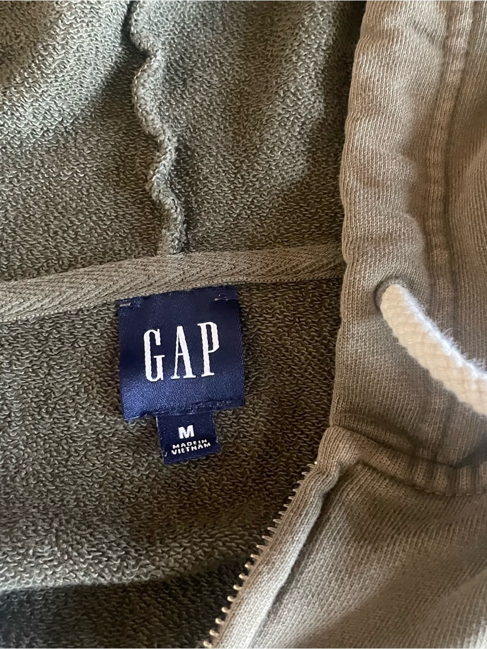 GAP Olive Green Lounge Set - Hoodie & Wide-Leg Pants - Picture 7 of 14